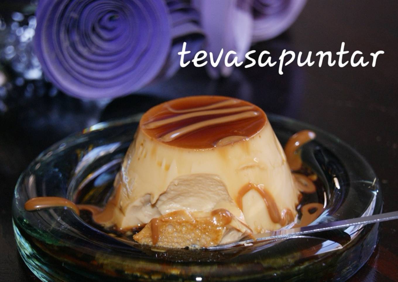 Flan de dulce de leche 🍮