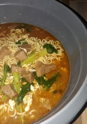 Foto resep Seblak mie pedas