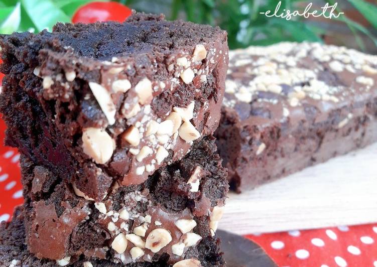 BROWNIES TANPA MIXER spesial edisi #KapsulAjaib