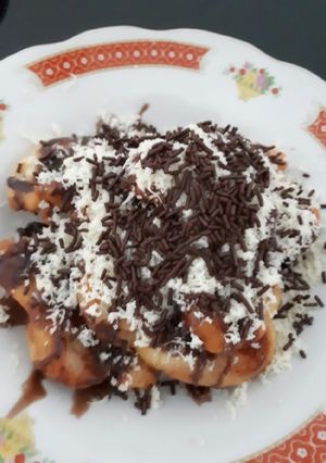 Foto resep Pisang Goreng Cokelat Keju