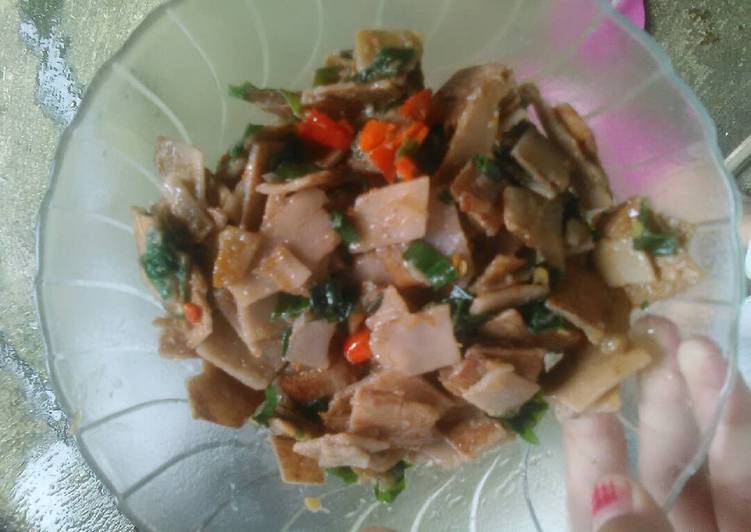 Cara mudah meracik Kulit Singkong sunda yang Sempurna