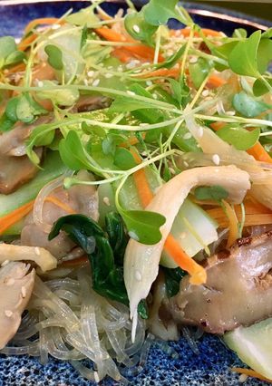 Hình của món Miến Hàn Quốc xào.