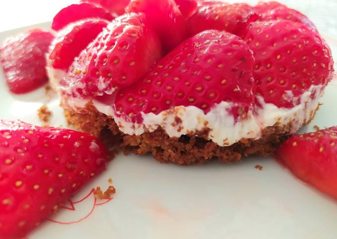 Tarte aux fraises spécial fête des mères