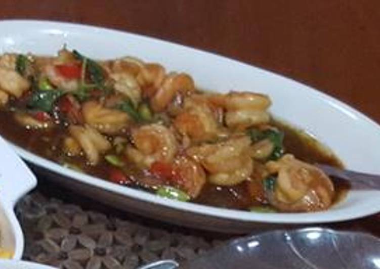 Udang, Pete,Kemangi ala Farah Quinn