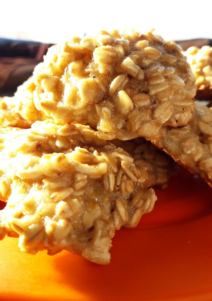 Una foto de Galletitas de avena y banana