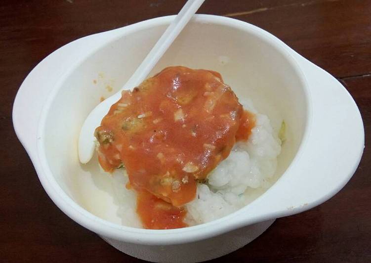 Bahan-bahan MPASI Naget ikan+Saos tomat Sederhana dan Mudah Dibuat