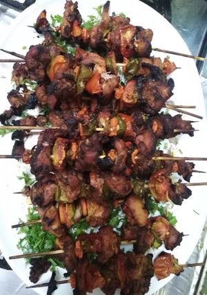صورة لوصفة دجاج تكا شيش