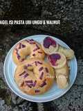 Bagel Isi Pasta Ubi Ungu & Walnut