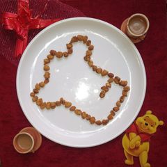 Gram flour peanut masala mix A picture of Gram flour peanut masala mix.
