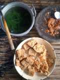 Sayur Bening dengan Tempe,Tahu Goreng,Udang Tepung & Sambal Terasi