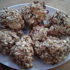 Foto principal de Galletas de avena manzana y linaza