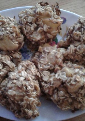 Una foto de Galletas de avena manzana y linaza