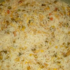 Chinese vegetables Rice A picture of Chinese vegetables Rice.