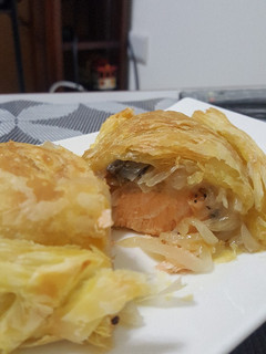 氣炸鍋起酥鮭魚 的食譜成品照片