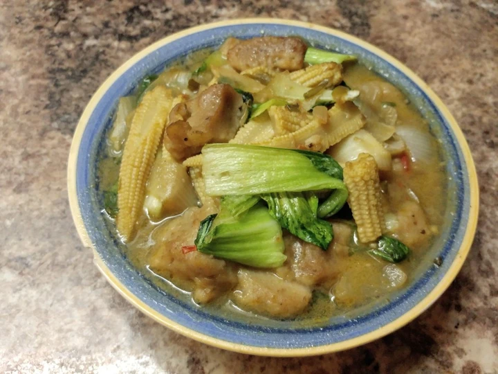 Langkah Mudah untuk Menyiapkan Resep Bokcoy Jagung Cah Kekian Sapi Anti Ribet, Enak Banget