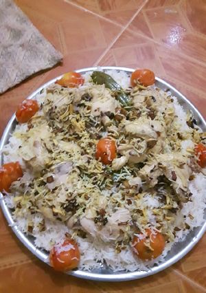 صورة لوصفة كبسة فروج