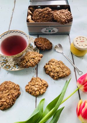 Zabkeksz (cukormentes, teljes kiőrlesű, low carb) recept fotója