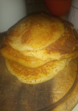 Una foto de Hotcake de banana