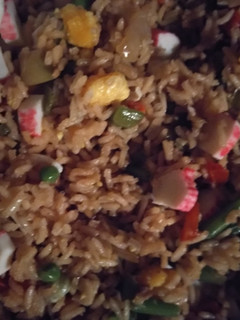Una foto de Arroz italochino con menestra