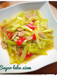 Foto resep Sayur labu siam
