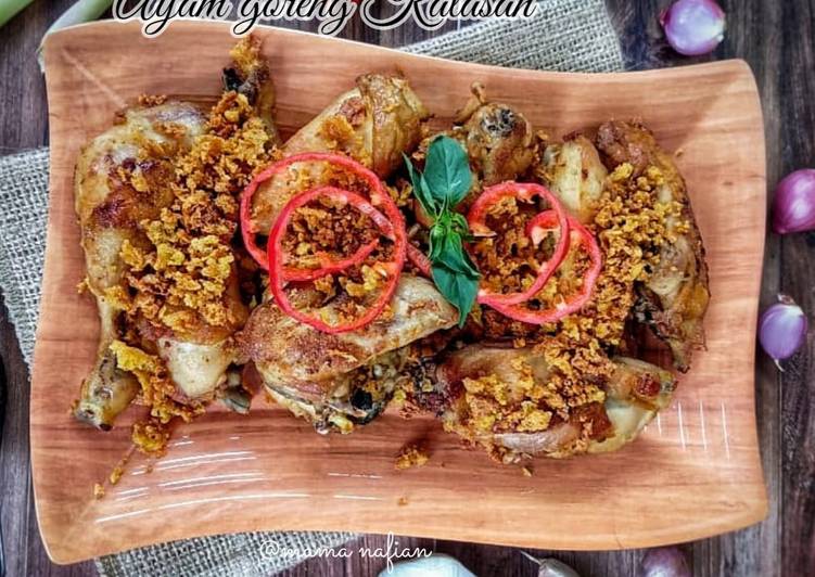 Ayam goreng kalasan resep enak sekali by chef dama