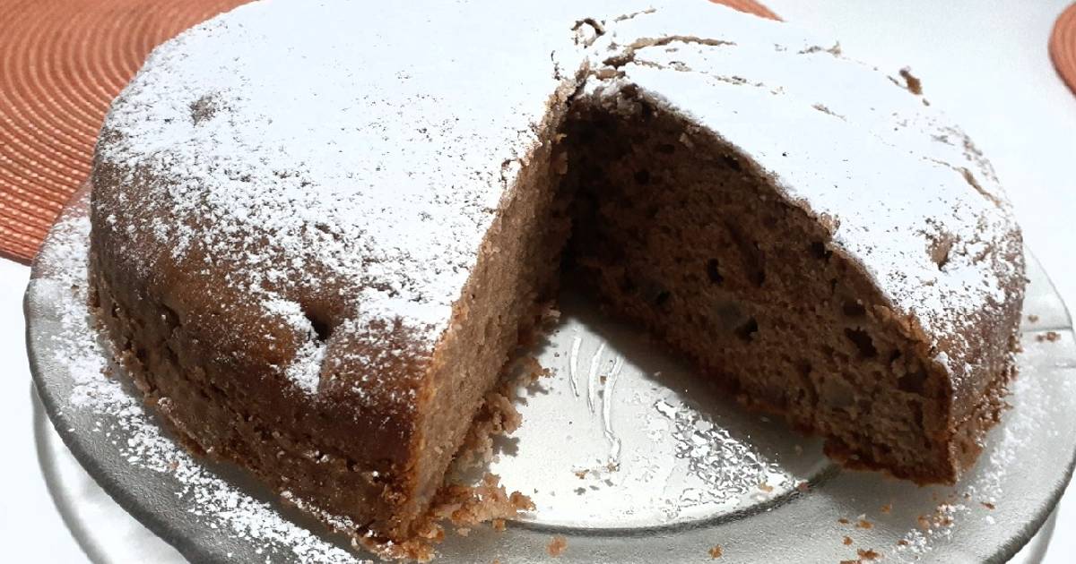 Torta de Nesquik y pera Receta de Mariela ♈- Cookpad