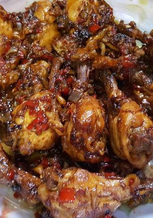 صورة لوصفة دجاج بصلصة الصويا(دايت)🍗🍗