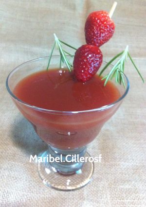 Foto principal de Gazpacho de fresas