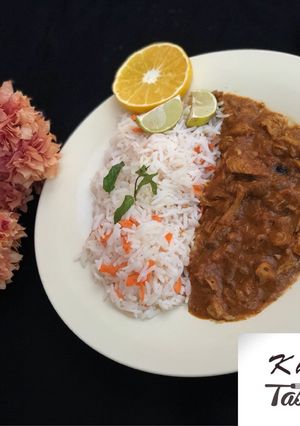 A picture of Chicken Jalfrezi curry.