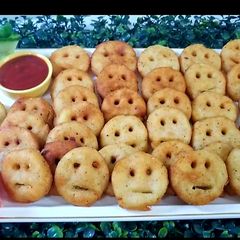 A picture of Potato smilies.