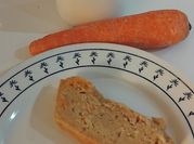 Una foto de eritritol bizcocho de yogur