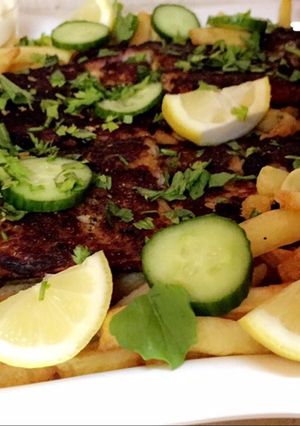 صورة لوصفة فيليه سمك مشوي ع طريقتي 🐟👌🏻