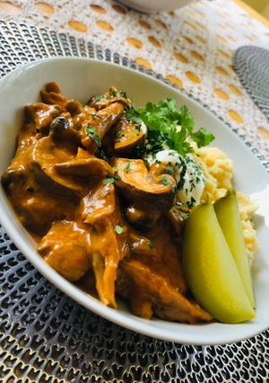 Gombapaprikás recept fotója