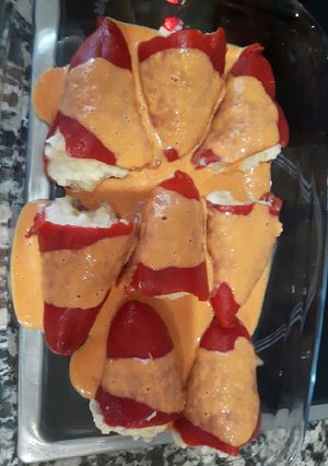 Una foto de Primientos rellenos