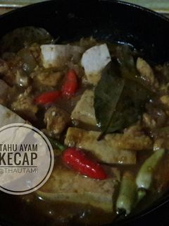 Foto resep Tahu Ayam Kecap Gurih