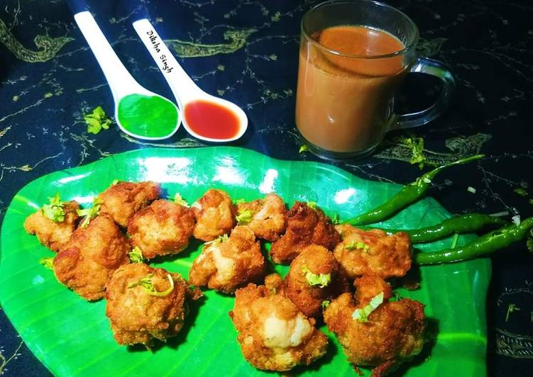 Recipe of Super Quick Homemade Crispy Gobhi Pakora