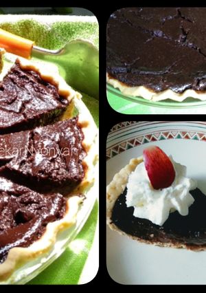 Foto resep Banana creamy chocolate pie