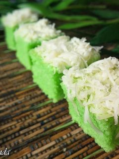 Foto resep Cake Potong Pandan Keju