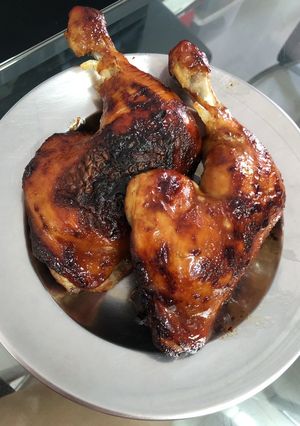 รูปของ ไก่น้ำมันหอย(หม้ออบลมร้อน)