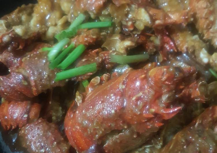 Lobster Saus Padang Minimalis