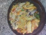 Tortilla de papas y batatas