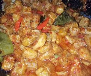 Resep mudah Sambel Goreng Krecek(Krupuk) Gurih Mantul