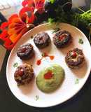 Avocado kebab
