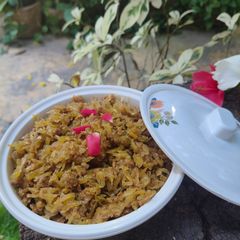 A picture of Lauki ka Halwa.