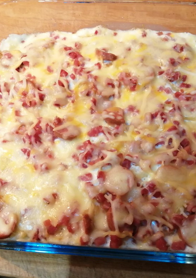 Una foto de Patatas casi a lo Foster's