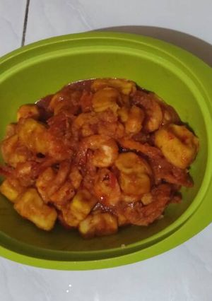 Foto resep Udang bumbu padang