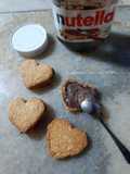 Biscuits noix de coco fourrés ❤
