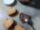 Biscuits noix de coco fourrés ❤