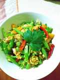 Tumis Buncis Telur