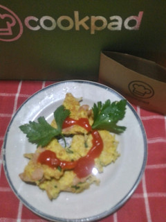 Foto resep Omelet mie jamur enoki